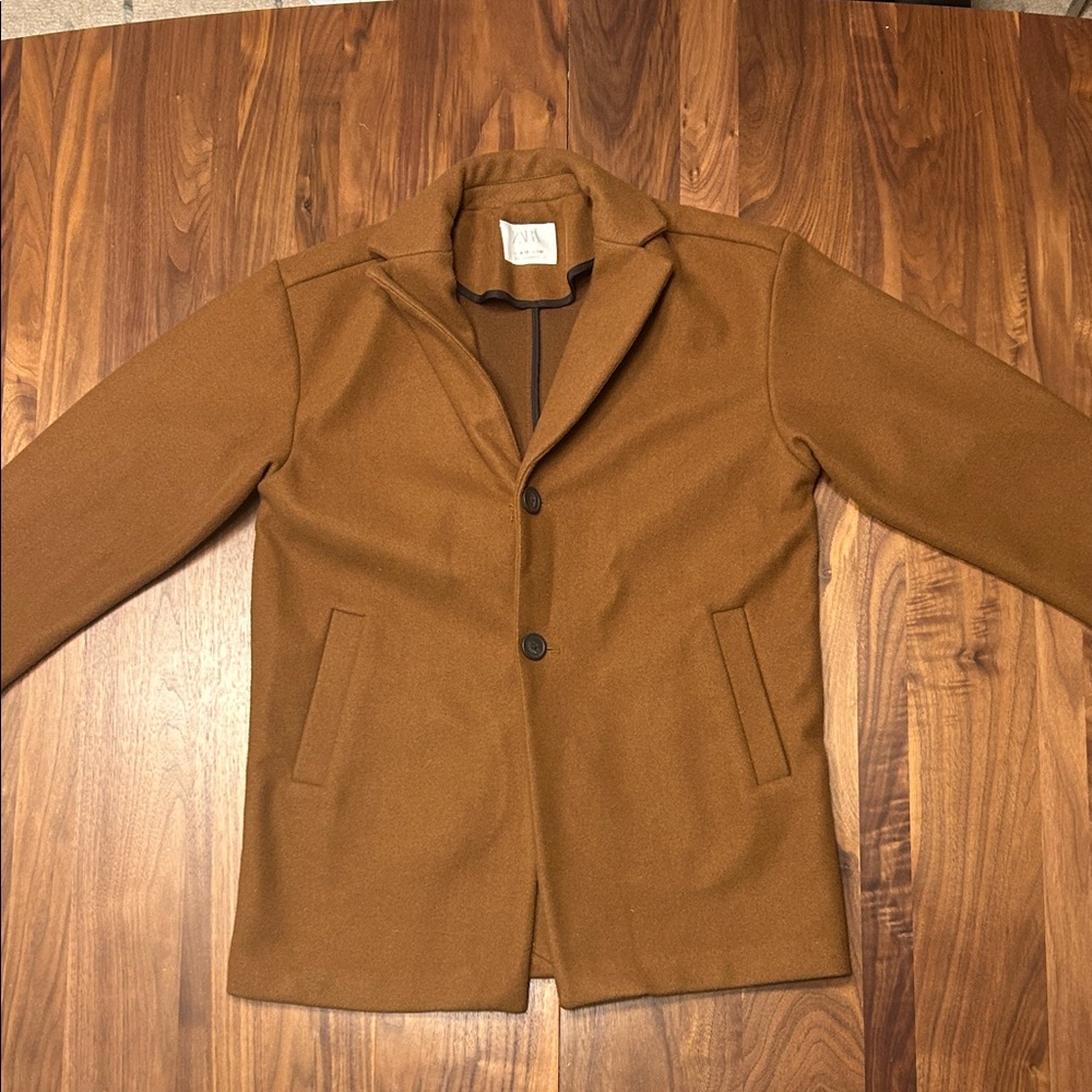 Girls Brown Fall Coat
